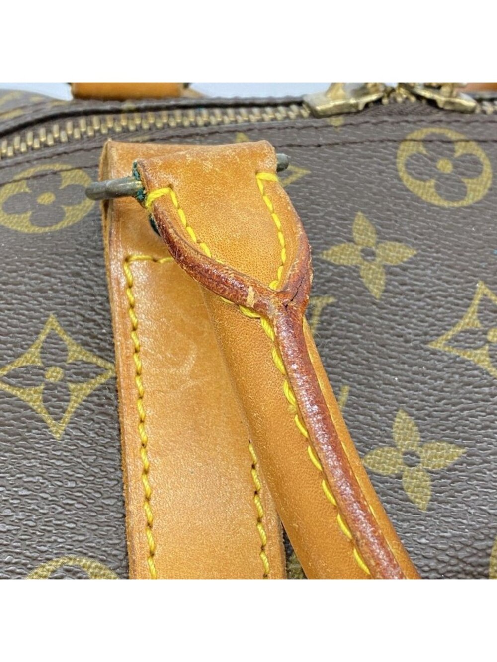 Louis Vuitton Boston Bag Monogram Keepall 45 Brown - Picture 9 of 10